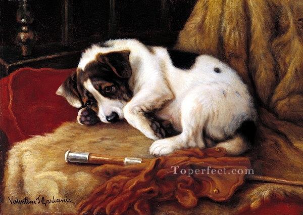 ami0013D1 doggy Oil Paintings